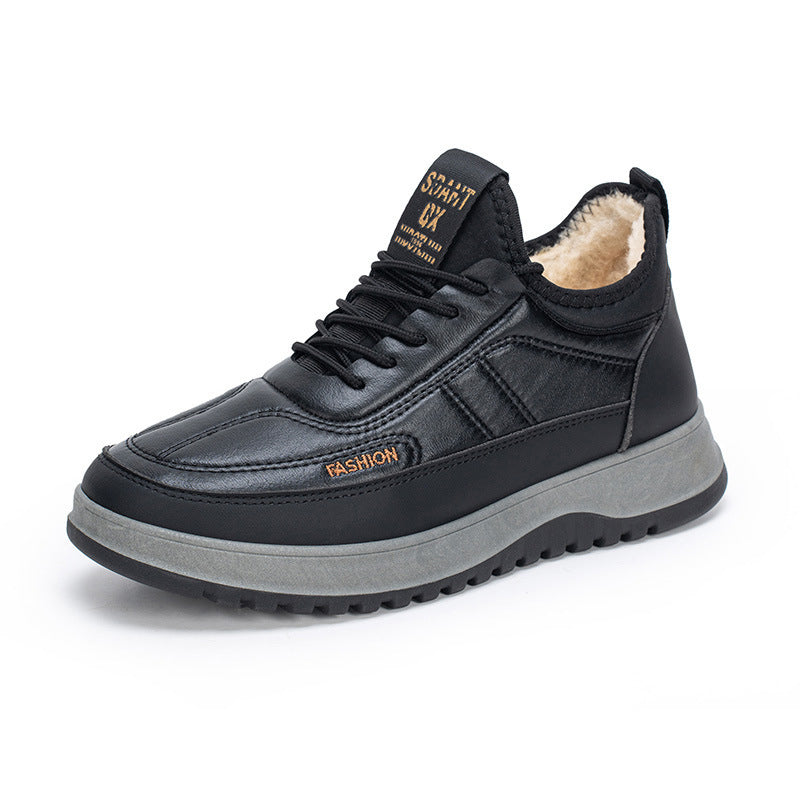 Men's Comfortable Warm Shoes: Waterproof & Slip-Resistant