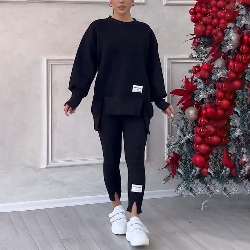 Women's Casual Sweatshirt Leggings Set（50% OFF）