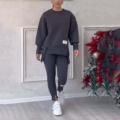 Women's Casual Sweatshirt Leggings Set（50% OFF）