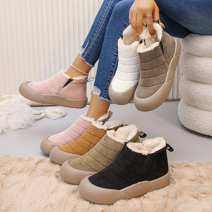 ⏳Limited-time 50% off⏰Waterproof Soft-Sole Cotton Winter Boots👢❄️