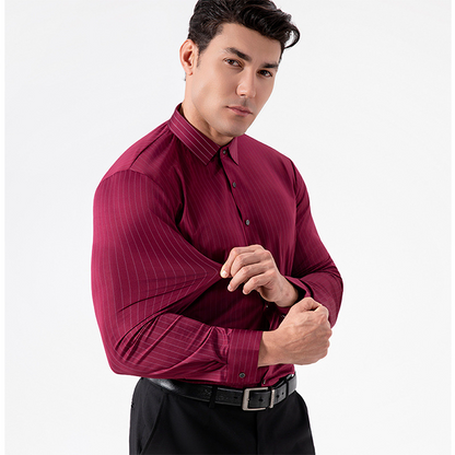 Men's Classic Striped Long Sleeve Shirt