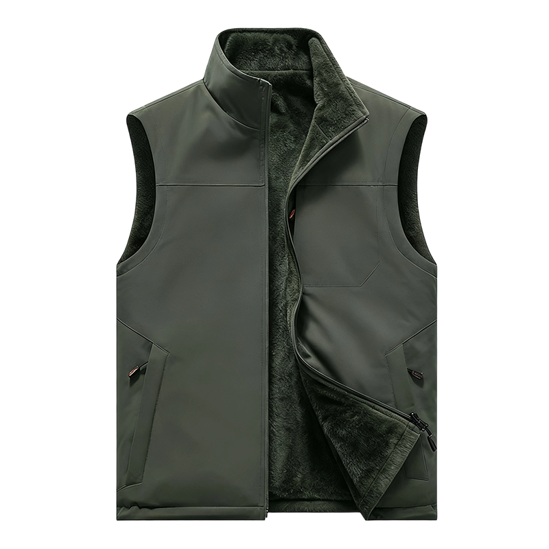 Men's Warm Windproof Reversible Vest