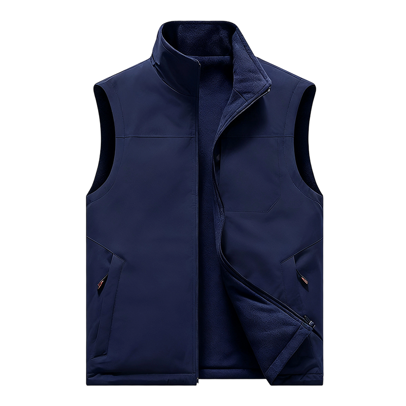Men's Warm Windproof Reversible Vest
