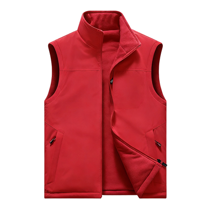 Men's Warm Windproof Reversible Vest