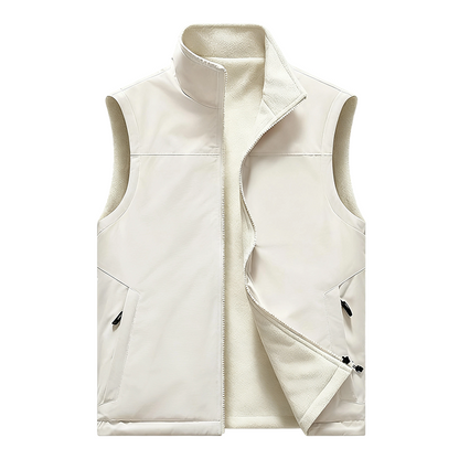 Men's Warm Windproof Reversible Vest
