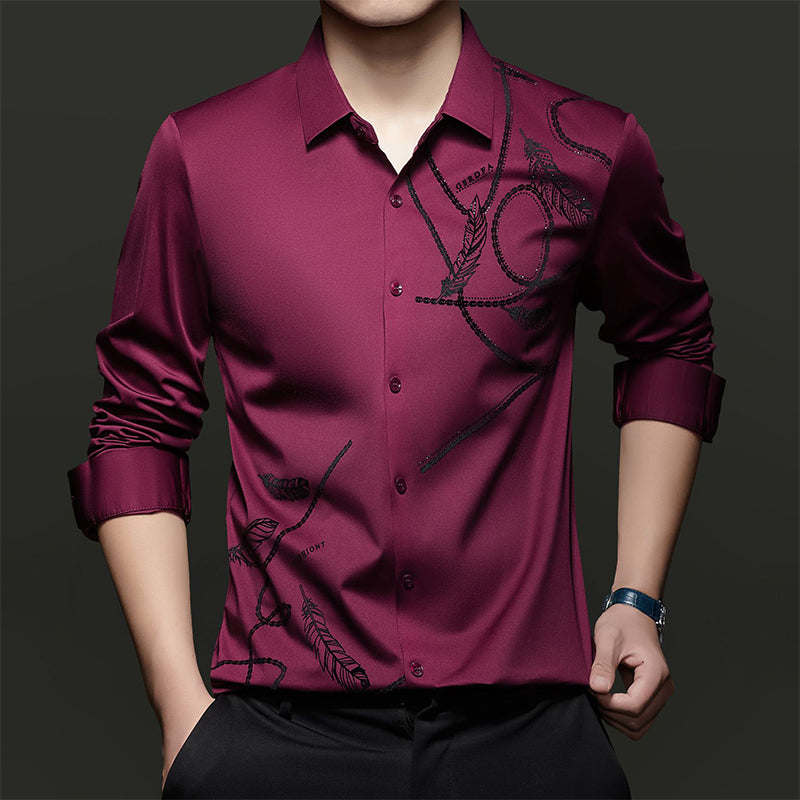 Men's Casual Fashion Long-Sleeve Top
