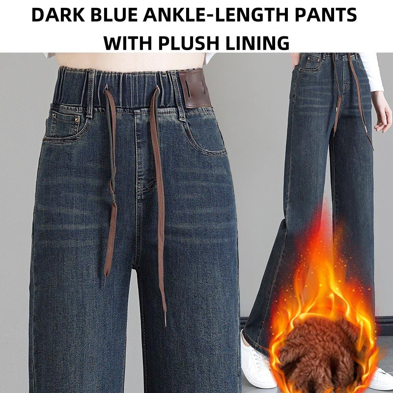 ⏳Limited-time 50% off⏰Women's High-Waisted Straight-Leg Jeans👖