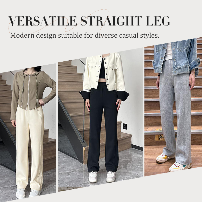 Women's High Waist Casual Straight Sweatpants （50% OFF）