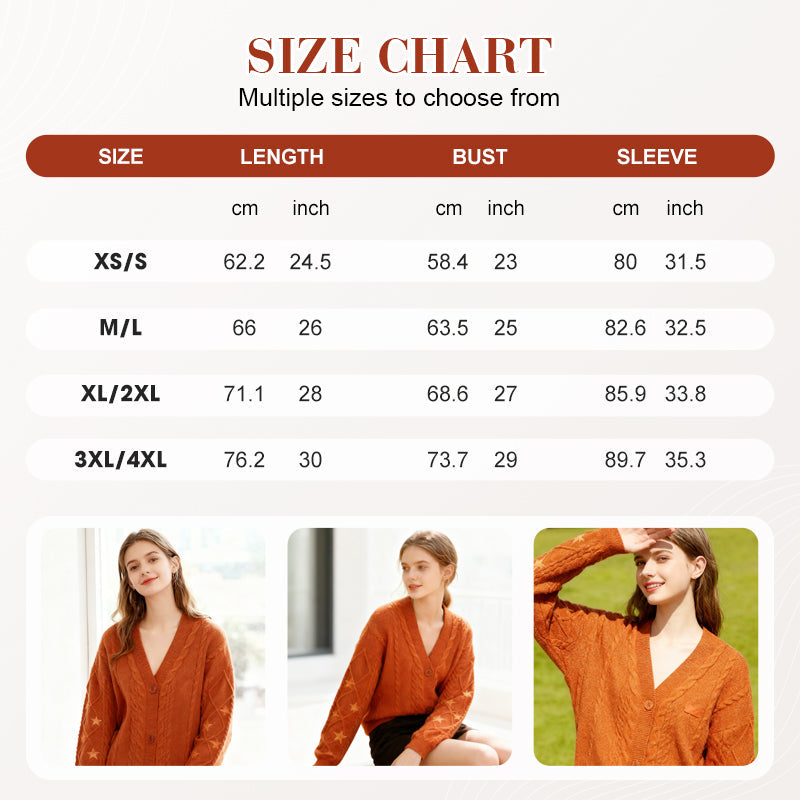 Women’s Knit Button Down Cardigan（50% OFF）