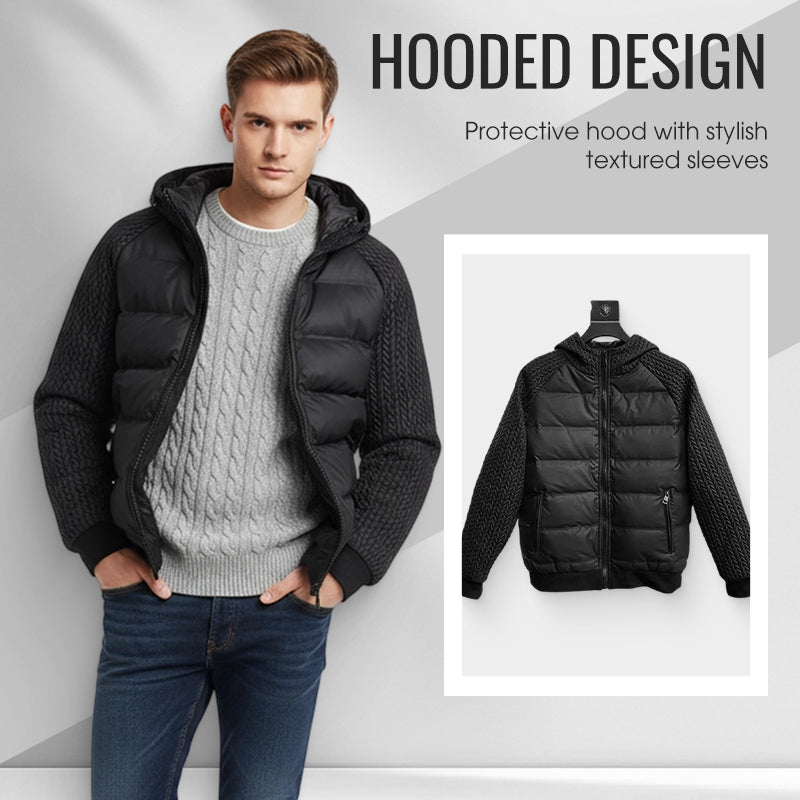 🔥LIMITED SALE 50% OFF!!🔥Men's Windproof Padded & Hooded Jacket