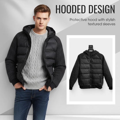 🔥LIMITED SALE 50% OFF!!🔥Men's Windproof Padded & Hooded Jacket