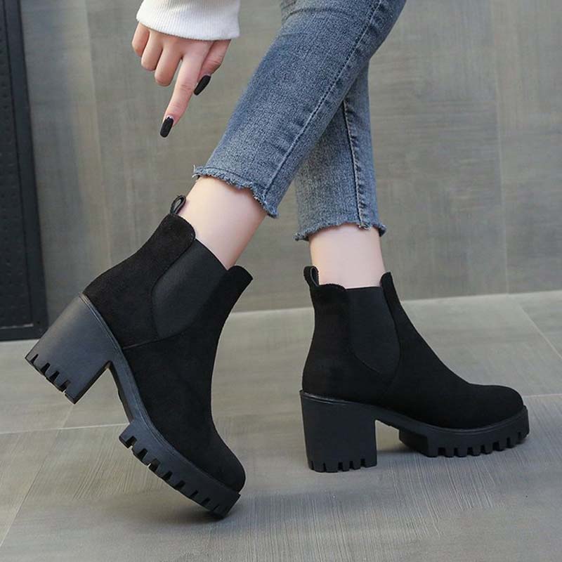 ⏳Limited-time 50% off⏰Women’s Comfort Chunky Heel Boots👢