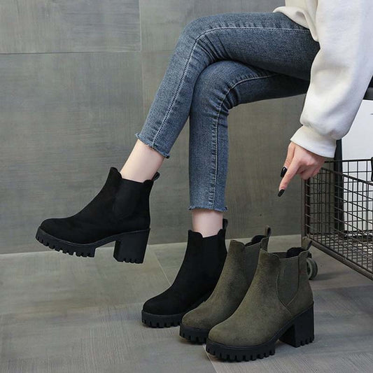 ⏳Limited-time 50% off⏰Women’s Comfort Chunky Heel Boots👢