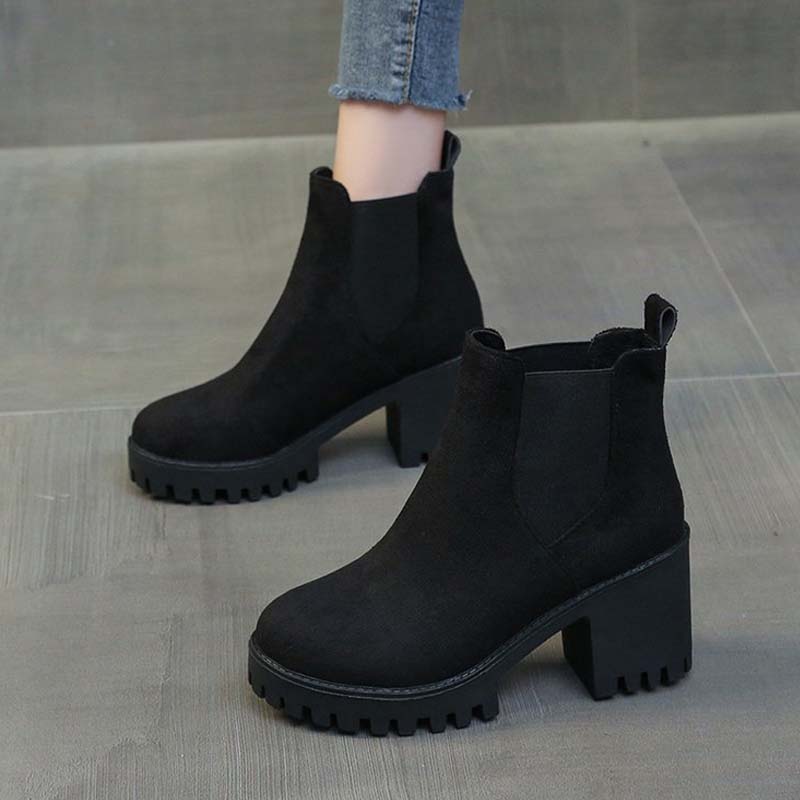 ⏳Limited-time 50% off⏰Women’s Comfort Chunky Heel Boots👢