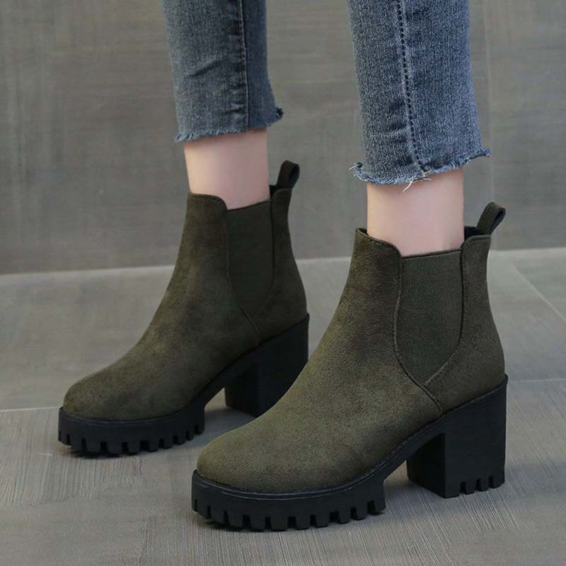 ⏳Limited-time 50% off⏰Women’s Comfort Chunky Heel Boots👢