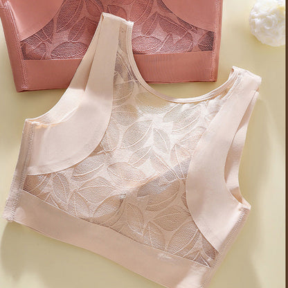 ❣️Wide Strap Wireless Lace Support Bras