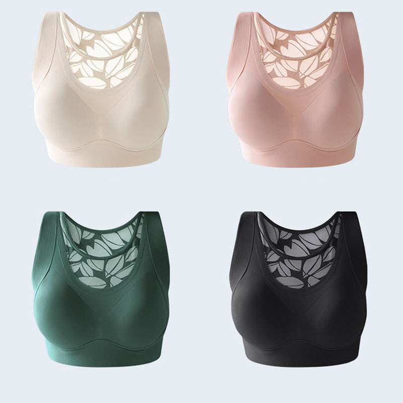 ❣️Wide Strap Wireless Lace Support Bras