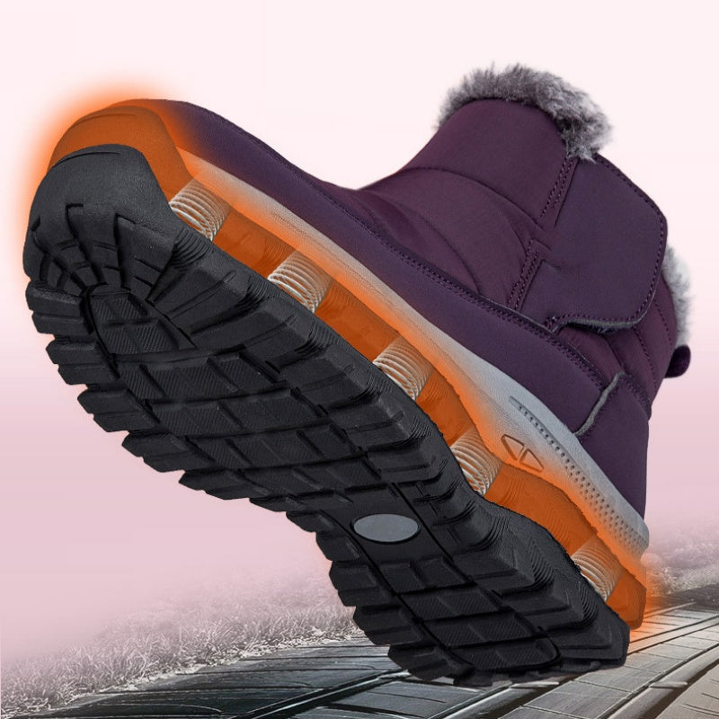 Unisex Plush-Lined Winter Snow Boots