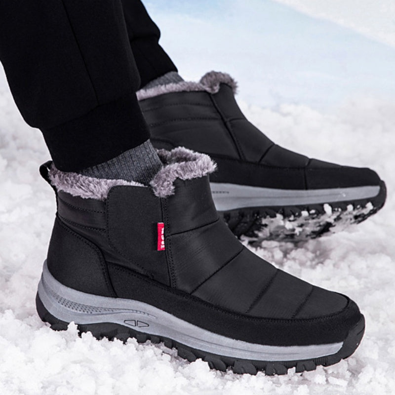 Unisex Plush-Lined Winter Snow Boots