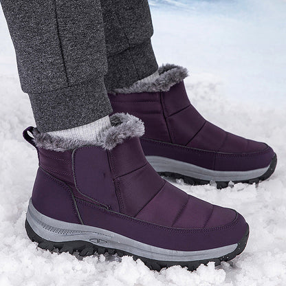 Unisex Plush-Lined Winter Snow Boots