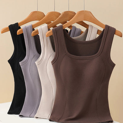 Women’s Comfortable Padded Thermal Tank Top