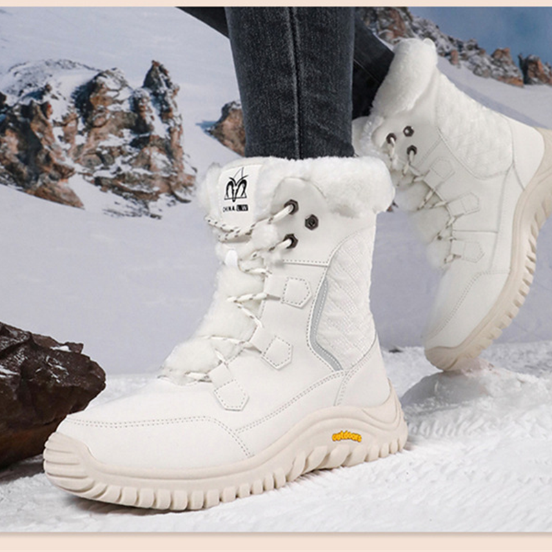❄️ WOMEN'S WATERPROOF SNOW BOOTS - Thermal Insulation & Anti-Slip Sole, Comfortable Fit for Winter, Perfect for Snowy and Icy Conditions 🌨️🛷