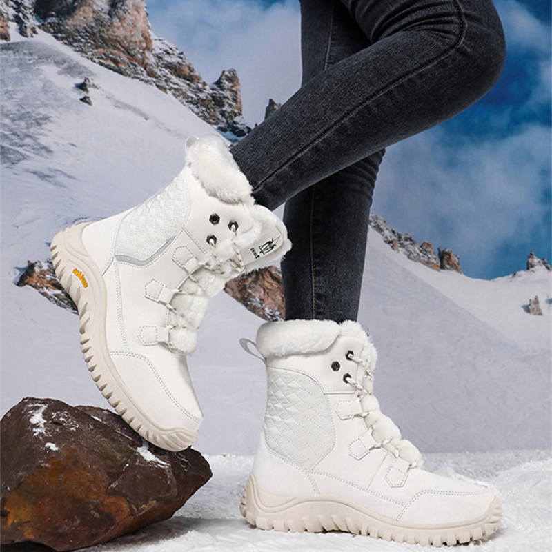 ❄️ WOMEN'S WATERPROOF SNOW BOOTS - Thermal Insulation & Anti-Slip Sole, Comfortable Fit for Winter, Perfect for Snowy and Icy Conditions 🌨️🛷