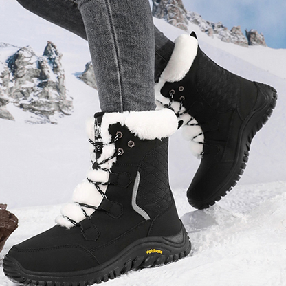 ❄️ WOMEN'S WATERPROOF SNOW BOOTS - Thermal Insulation & Anti-Slip Sole, Comfortable Fit for Winter, Perfect for Snowy and Icy Conditions 🌨️🛷