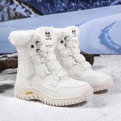 ❄️ WOMEN'S WATERPROOF SNOW BOOTS - Thermal Insulation & Anti-Slip Sole, Comfortable Fit for Winter, Perfect for Snowy and Icy Conditions 🌨️🛷