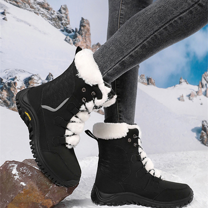 ❄️ WOMEN'S WATERPROOF SNOW BOOTS - Thermal Insulation & Anti-Slip Sole, Comfortable Fit for Winter, Perfect for Snowy and Icy Conditions 🌨️🛷