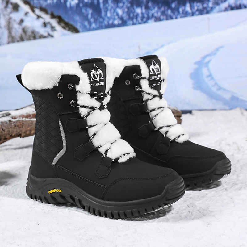 ❄️ WOMEN'S WATERPROOF SNOW BOOTS - Thermal Insulation & Anti-Slip Sole, Comfortable Fit for Winter, Perfect for Snowy and Icy Conditions 🌨️🛷
