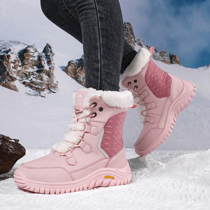 ❄️ WOMEN'S WATERPROOF SNOW BOOTS - Thermal Insulation & Anti-Slip Sole, Comfortable Fit for Winter, Perfect for Snowy and Icy Conditions 🌨️🛷