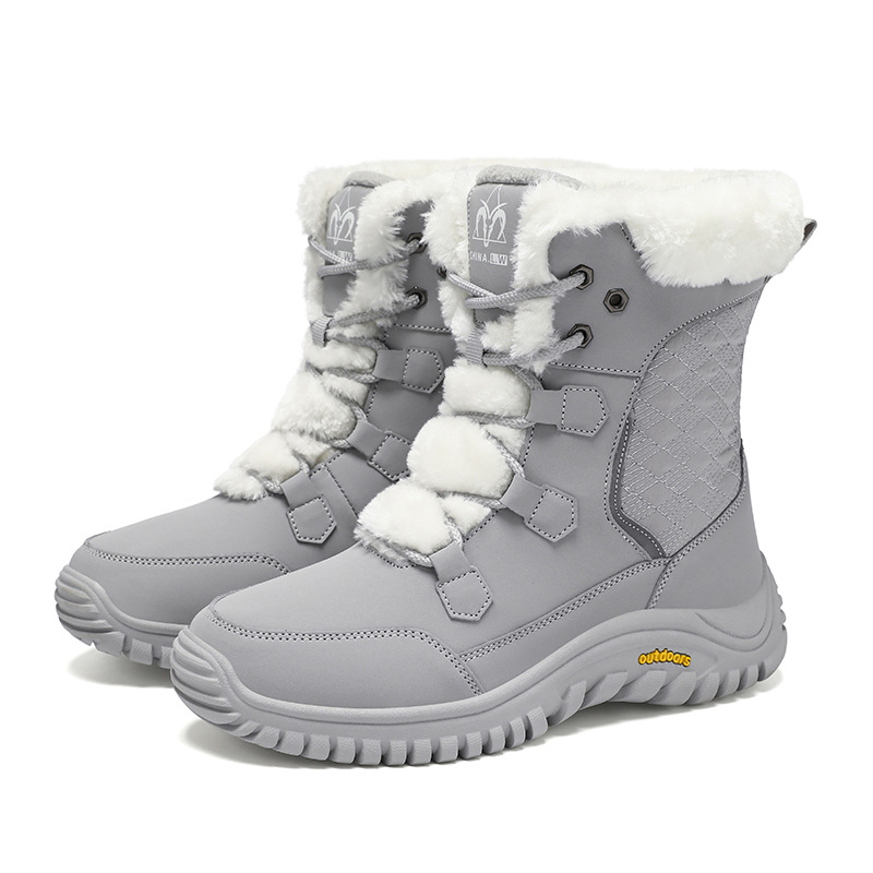 ❄️ WOMEN'S WATERPROOF SNOW BOOTS - Thermal Insulation & Anti-Slip Sole, Comfortable Fit for Winter, Perfect for Snowy and Icy Conditions 🌨️🛷