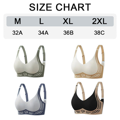 🎁2026 New Arrivals 50% OFF💥Seamless Wire-Free Push-up Anti-Sagging Bra