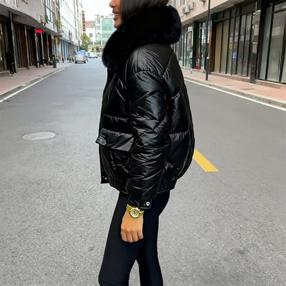 🔥 Winter Luxe Ultra-Warm Plush Collar Jacket — Limited Time Offer