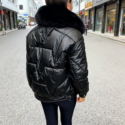 🔥 Winter Luxe Ultra-Warm Plush Collar Jacket — Limited Time Offer