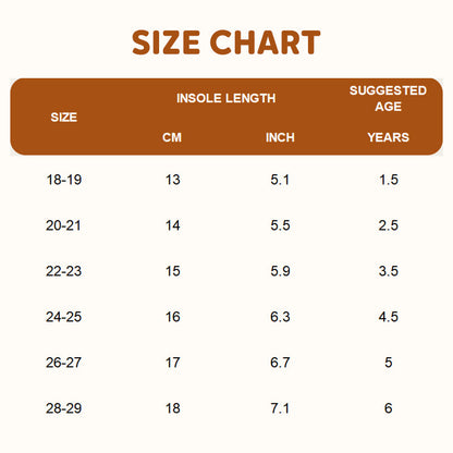 Toddler Warm Waterproof Anti-Slip Full-Heel Slippers