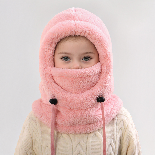 Cozy All-in-One Winter Warm Hat for Kids