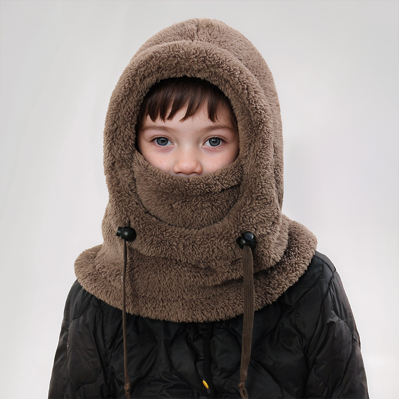 Cozy All-in-One Winter Warm Hat for Kids