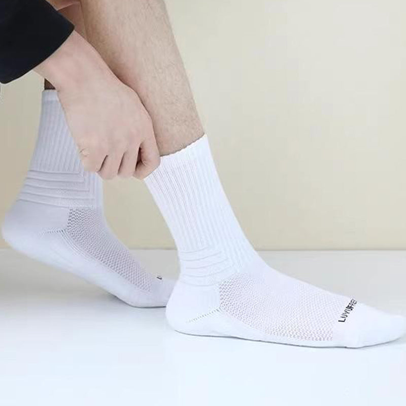 Men's Cushioned Breathable Athletic Socks