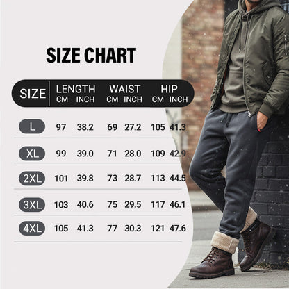 Men's Casual Winter Warm Pants
