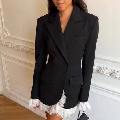 👚✨Women's Long Sleeve Blazer Dress🛍️