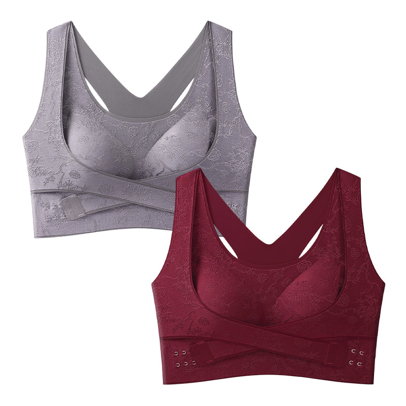 💖✨ All-Day Comfort Meets Perfect Shape! Criss-Cross Lift & Sculpt Bra👚⚡️