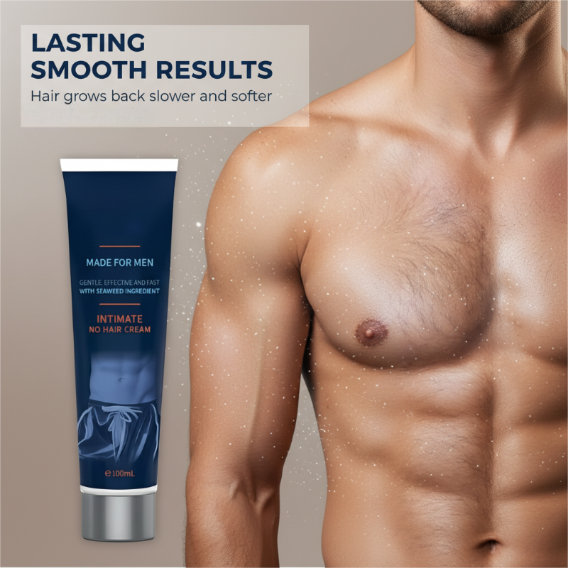 🔥Fast-Acting Body Hair Removal Cream for Men