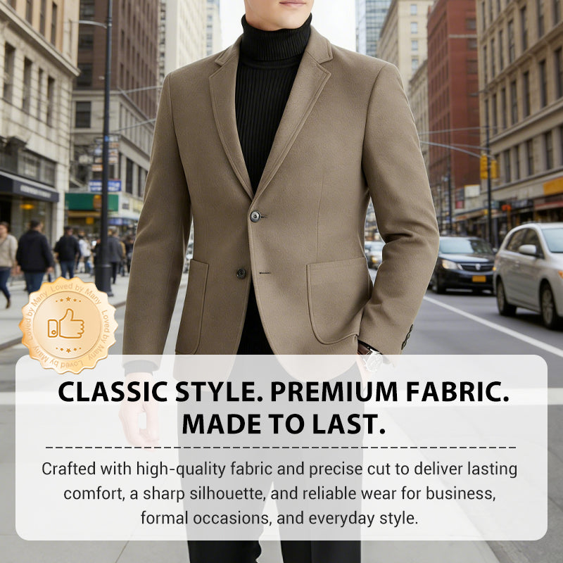 Men’s Slim-Fit Casual Blazer Jacket