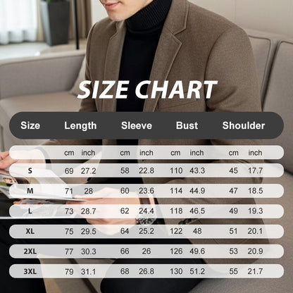 Men’s Slim-Fit Casual Blazer Jacket