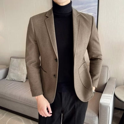Men’s Slim-Fit Casual Blazer Jacket
