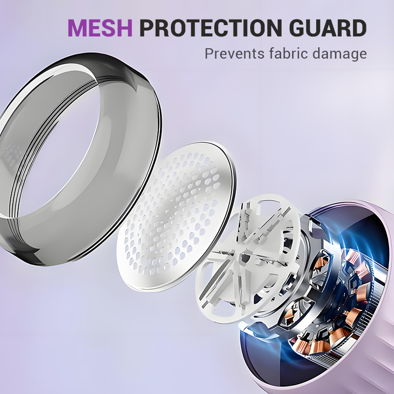 💫 “Six-Blade Cyclone” Powerful Fabric Lint Remover