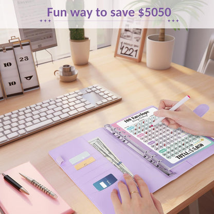 🎁LAST DAY SALE50% OFF✉️Savings Challenges Book with Envelopes💸