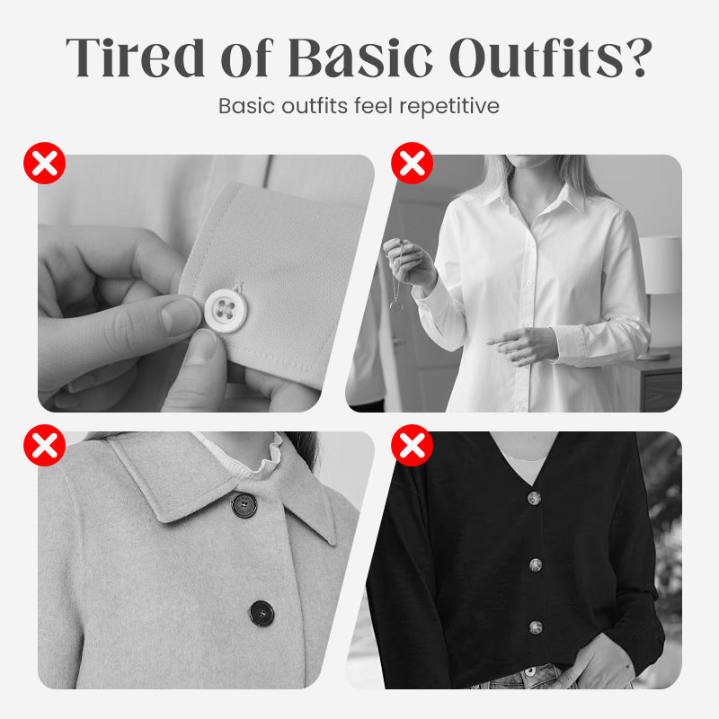 ⏰Last Day Surprise Price🔥Chic Rhinestone Floral Cufflink & Brooch